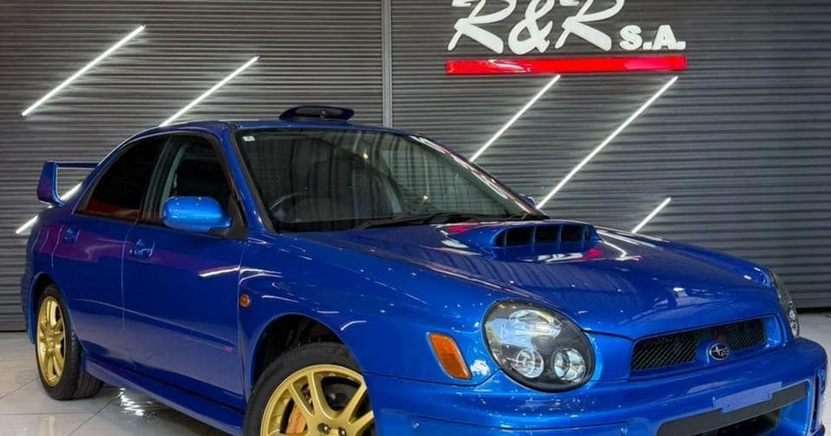 Subaru Impreza WRX STI JDM 2002